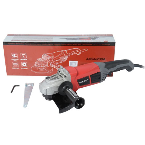 Шлифмашина угловая WORCRAFT AG24-230A