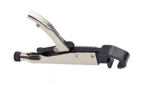 Зажим с фиксатором для кузовных работ (со скосом) (код 67904)