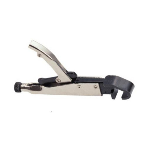 Зажим с фиксатором для кузовных работ (со скосом) (код 67904)