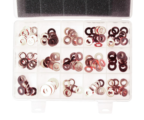 Набор медных шайб под форсунки