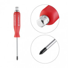 Отвертка ударная PH1x75мм INTERTOOL HT-0486