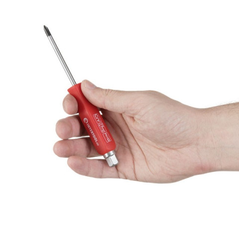 Отвертка ударная PH1x75мм INTERTOOL HT-0486