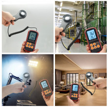 Цифровой люксметр + термометр, USB 200000 Lux BENETECH GM1030C