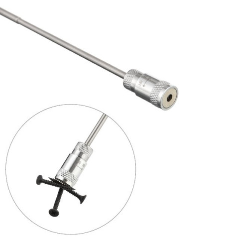 Захват магнитный телескопический с led-подсветкой 190-810 мм, 2.25 кг INTERTOOL ET-1017