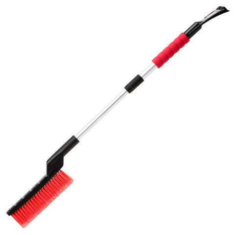 Щетка со скребком телескопическая 68-86см INTERTOOL AT-0118