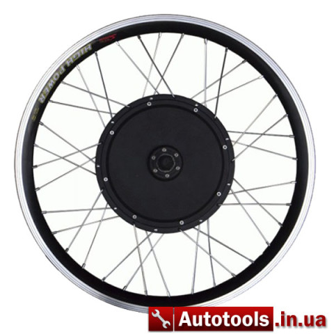 Переднее мотор-колесо в ободе 48 В 1000 Вт прямоприводное 460 об/мин