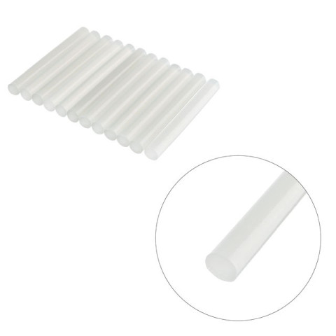 Комплект флуоресцентных клеевых стержней 11.2 мм*100мм, 12 шт INTERTOOL RT-1037