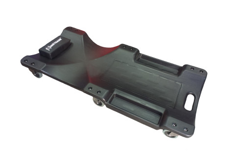 Лежак подкатной 48" (1 220 мм) пластик, 6 колес с подголовником (код UNH6802-2)