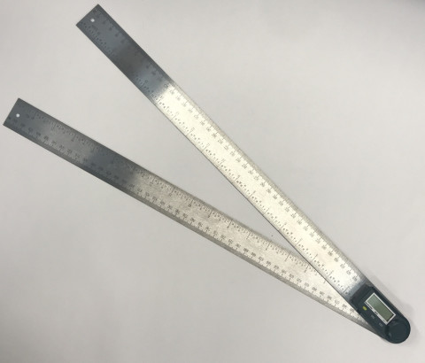 Электронный угломер с линейкой 500 мм PROTESTER 5423-500