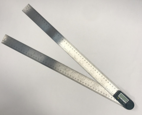 Электронный угломер с линейкой 500 мм PROTESTER 5423-500