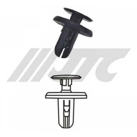 Автомобильная пластиковая клипса (общего назначения MITSUBISHI) ( уп 100 шт.)