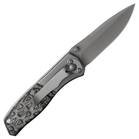 Нож складной 165 мм, ручка с деревянными вставками. INTERTOOL HT-0590