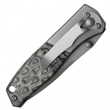 Нож складной 165 мм, ручка с деревянными вставками. INTERTOOL HT-0590