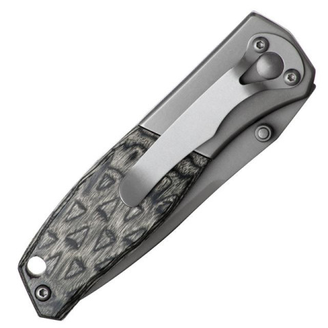 Нож складной 165 мм, ручка с деревянными вставками. INTERTOOL HT-0590