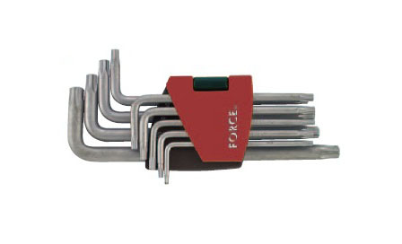 Набор ключей Torx Г-образных длинных 9 пр. (Т10-Т50) (код 5098L)