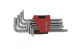 Набор ключей Torx Г-образных длинных 9 пр. (Т10-Т50) (код 5098L)