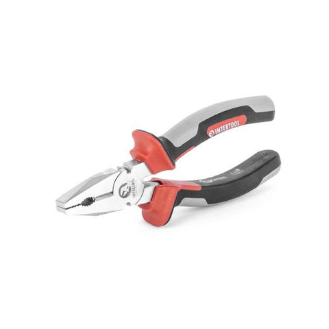 Плоскогубцы 160 мм CrV с изолированными рукоятками INTERTOOL NT-0211