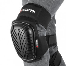 Наколенники защитные, противоскользящие накладки из ПВХ, ткань 600D, гелевые подушки, неопреновые ремни [] INTERTOOL SP-0056