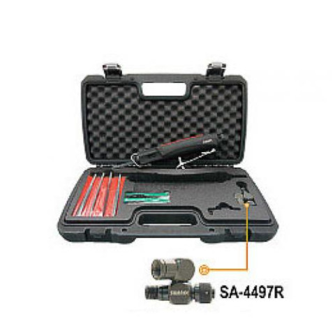 Лобзик пневматический, с пониженной вибрацией 10 000 рез/мин в наборе (Sumake ST-66010K)