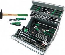 Набор инструментов в ящике TOPTUL (5 секций) 63 ед. GCAZ0039