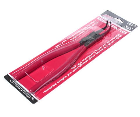 Щипцы для снятия стопорных колец 85~165мм угловые (сжатие) 300мм