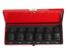 Набор головок ударных HEX H14-H24 3/4" 6ед.
