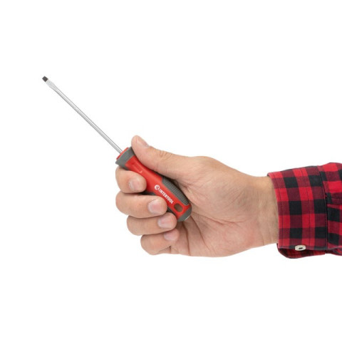 Отвертка шлицевая SL4.0*100 мм, CR-V INTERTOOL VT-3303