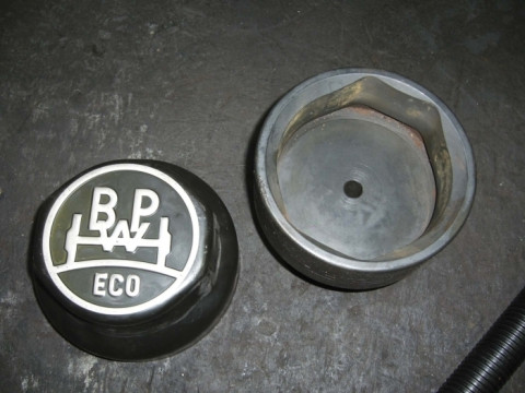 Головка для откручивания крышки ступицы заднего колеса грузовых а/м 111мм(BPW)