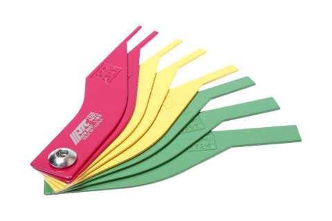 Комплект щупов для измерения толщины тормозных колодок дисковых тормозов