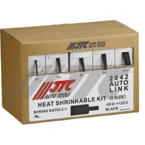 Комплект термоусадочных трубок (5 типоразмеров)