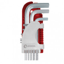 Набор Г-образных шестигранных ключей Small INTERTOOL HT-1801