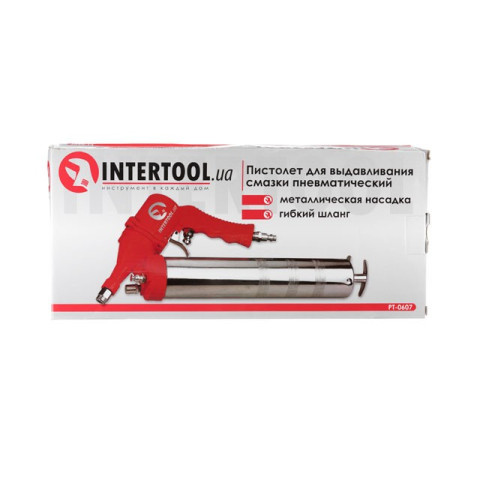 Пистолет для выдавливания смазки пневматический INTERTOOL PT-0607