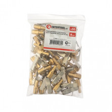 Наконечники 50 шт. к пистолету для подкачки на шланг 8мм INTERTOOL PT-5008