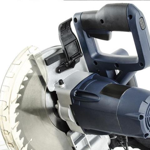 Пила торцовочная, 1800 Вт, 5500 об/мин, угол 0-45°, диск 255мм. INTERTOOL DT-0625