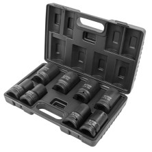 Набор головок ударных глубоких 8 предметов, 1", 6гр.(22,24,27,30,32,36,38,41), в кейсе Forsage F-8081-5MPB