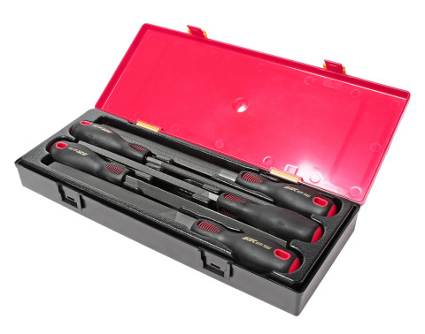 Набор напильников 200мм 5ед.