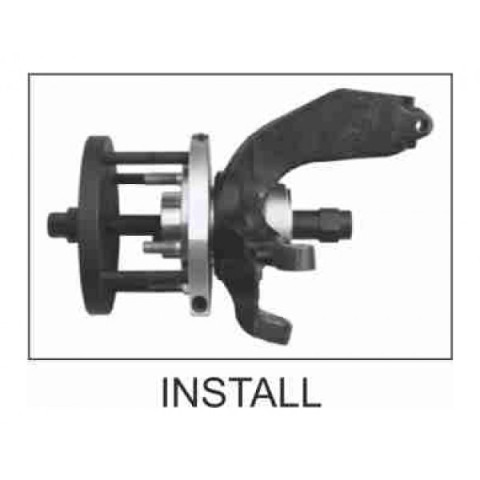 Набор для замены подшипников ступицы 78мм