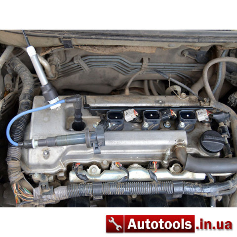 Применение высоковольтного удлинителя
для подключения датчика синхронизации