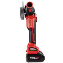 Аккумуляторная бесщеточная шлифмашина угловая WORCRAFT CAG-S20LIBH-125