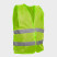 Жилет сигнальный зеленый XL (60*70см), 100 гр/м2 INTERTOOL SP-2023