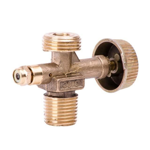 Вентиль для газовых баллонов GS-0005, GS-0008 и горелок INTERTOOL GS-0009