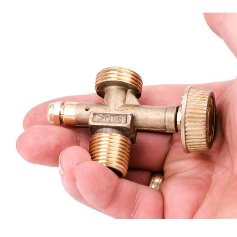 Вентиль для газовых баллонов GS-0005, GS-0008 и горелок INTERTOOL GS-0009