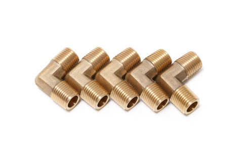 Соединитель угловой наруж.резьба 1/4"х1/4", к-т 5шт. Forsage F-MML04K