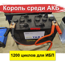 Тяговый аккумулятор TAB Motion Tubular 95T 130 ah (С100) 115 ah (С20)	95 ah (С5)