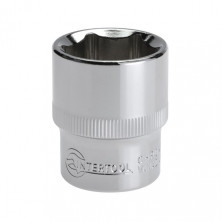 Головка шестигранная 1/2", 24ммx38мм Cr-V INTERTOOL ET-0024