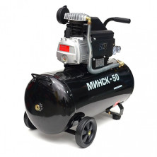 Компрессор Минск-50, 1.5 кВт, 220 В, 8 атм, 205 л/мин INTERTOOL PT-0021