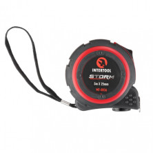 Рулетка с металлическим полотном 5м*25мм, нейлоновое покрытие полотна STORM INTERTOOL MT-0836