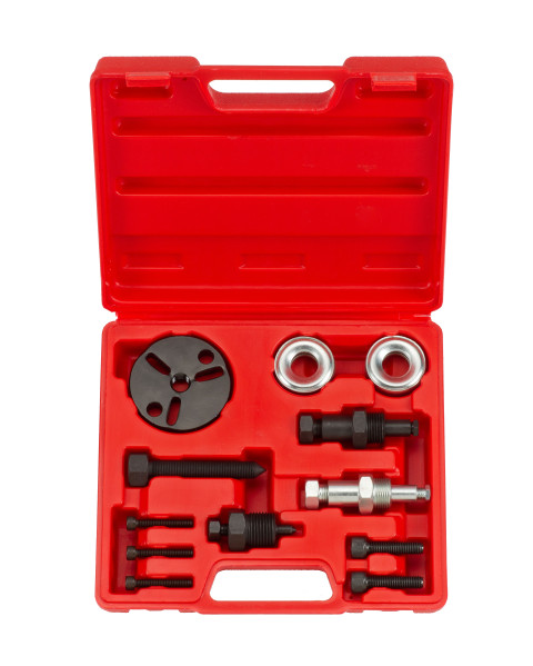 Набор для снятия муфты компрессора кондиционера 12 пр. (код 912G11)