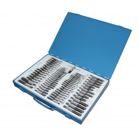 Набор метрический метчиков и плашек 110 пр. (код UNX110)