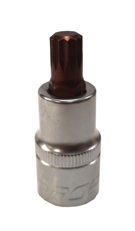 Головка-бита SPLINE 12-лучевая Premium M10 1/2" (L-55мм) Forsage F-34805510 Premium